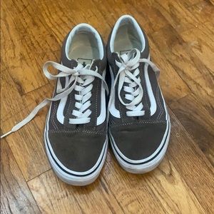 Taupe vans shoes
